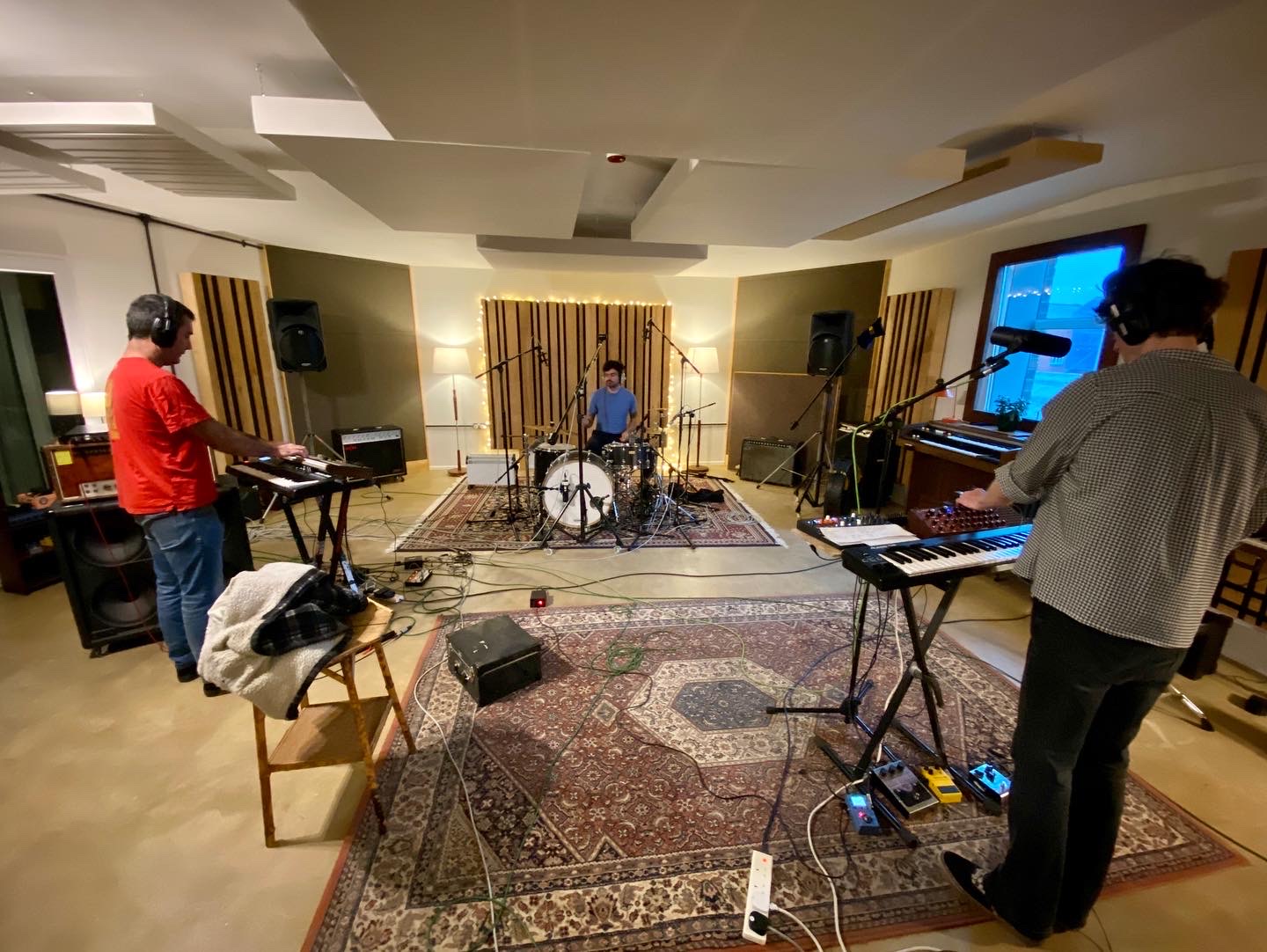 Final project 'dry' recording at Hohm Studios, Bradford