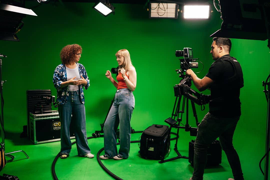 Screen-Acting-Course-UK Green Screen Filming SAE