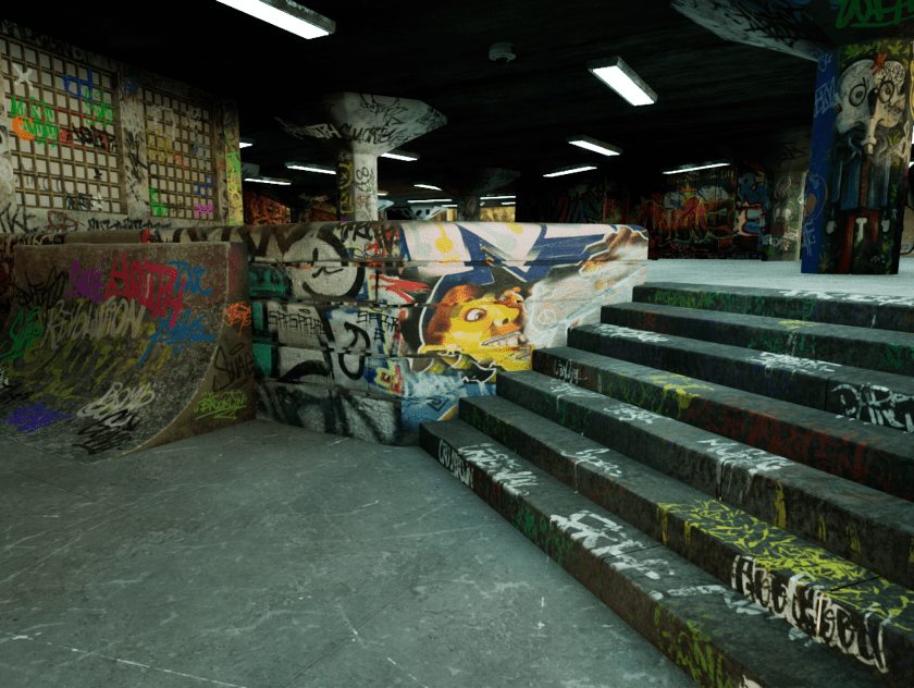 Southbank Skate Park London by Luis Lopez SAE