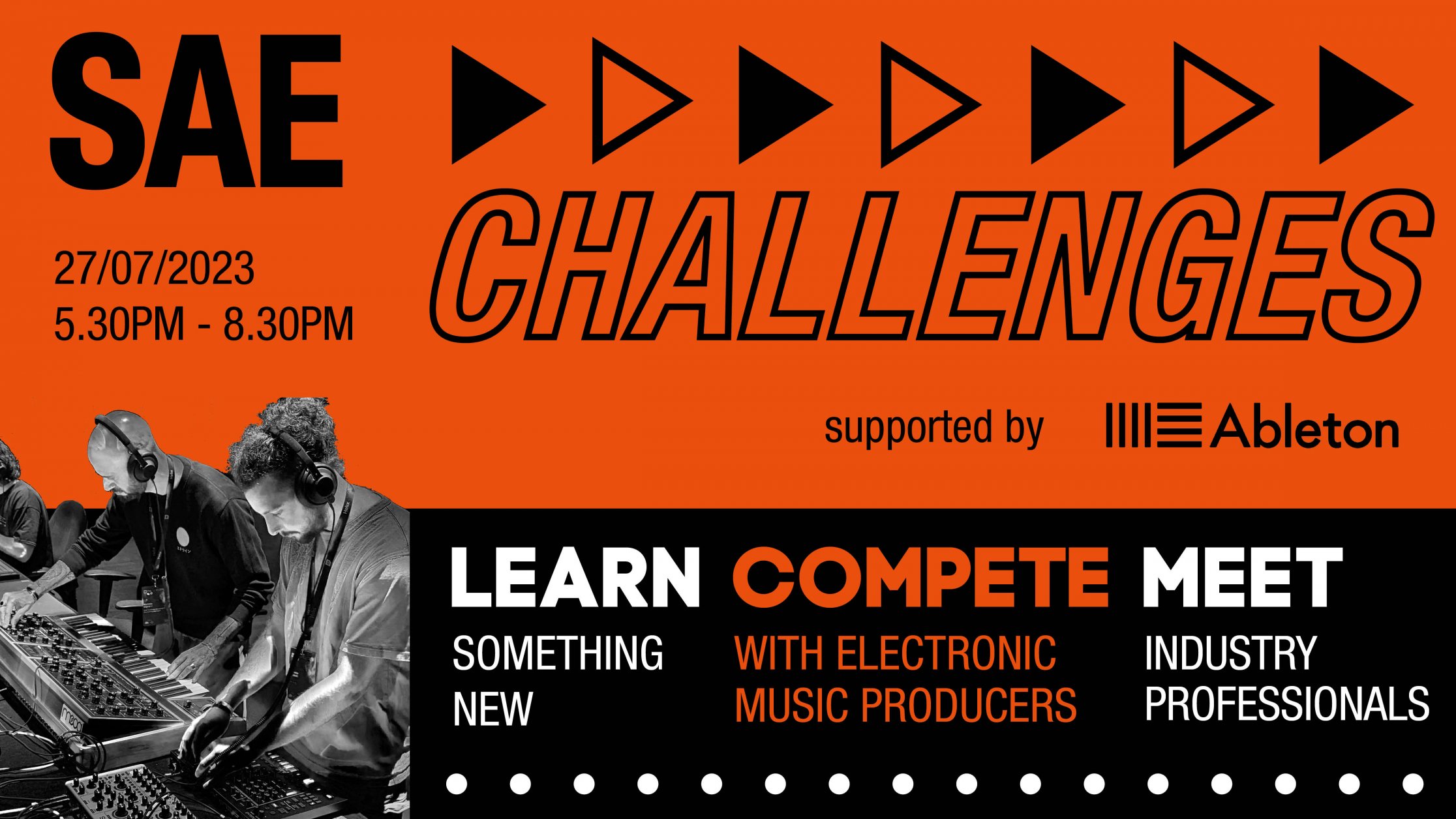 SAE Challenges UK - supported by Ableton
