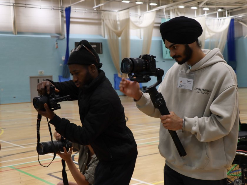 SAE Film students support Path to Success charity event.