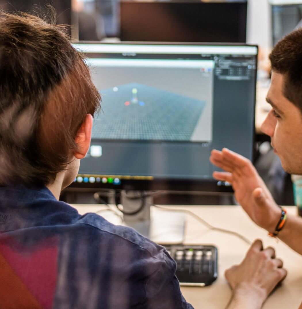 Games Programming student