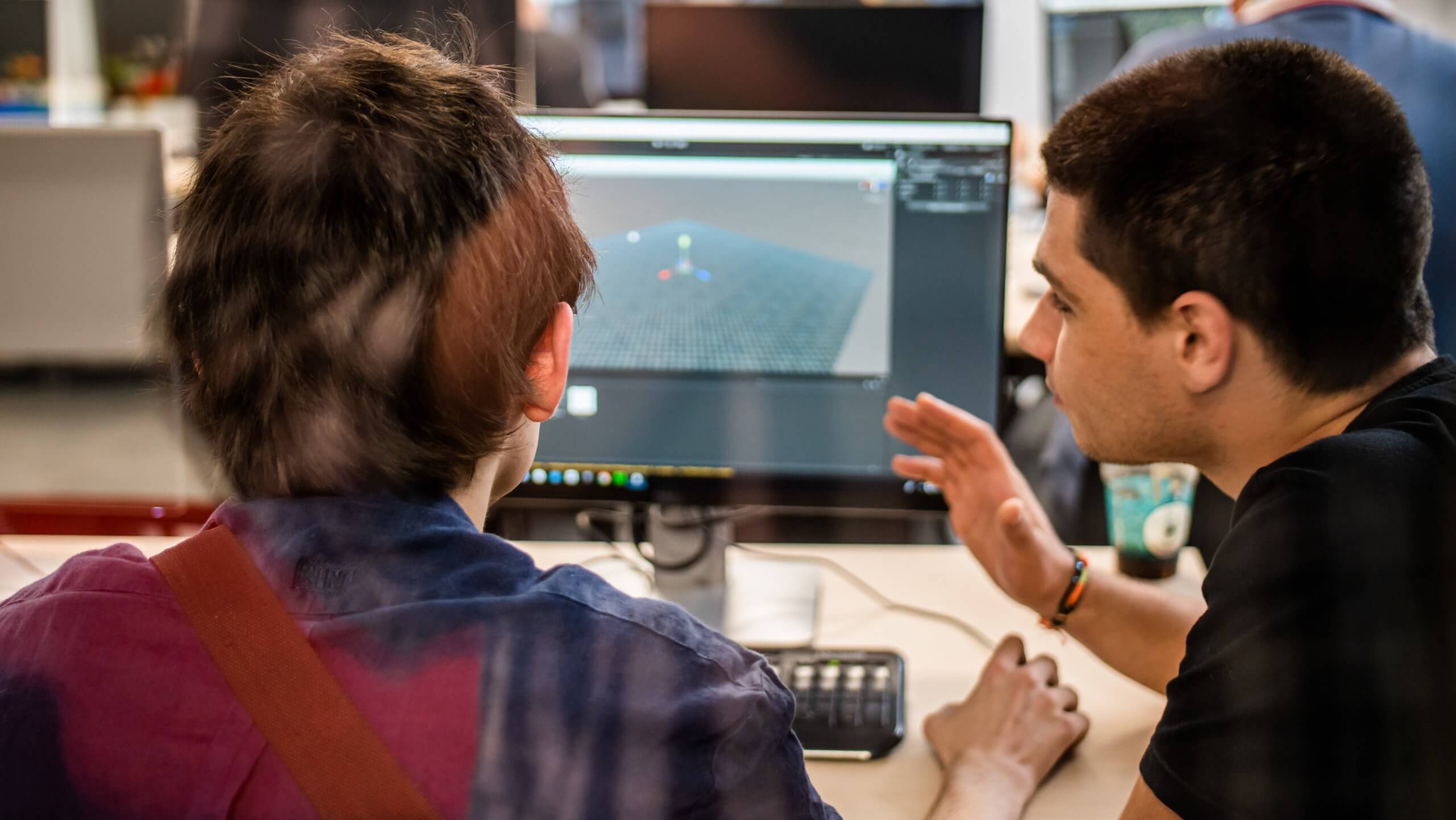 Games Programming student