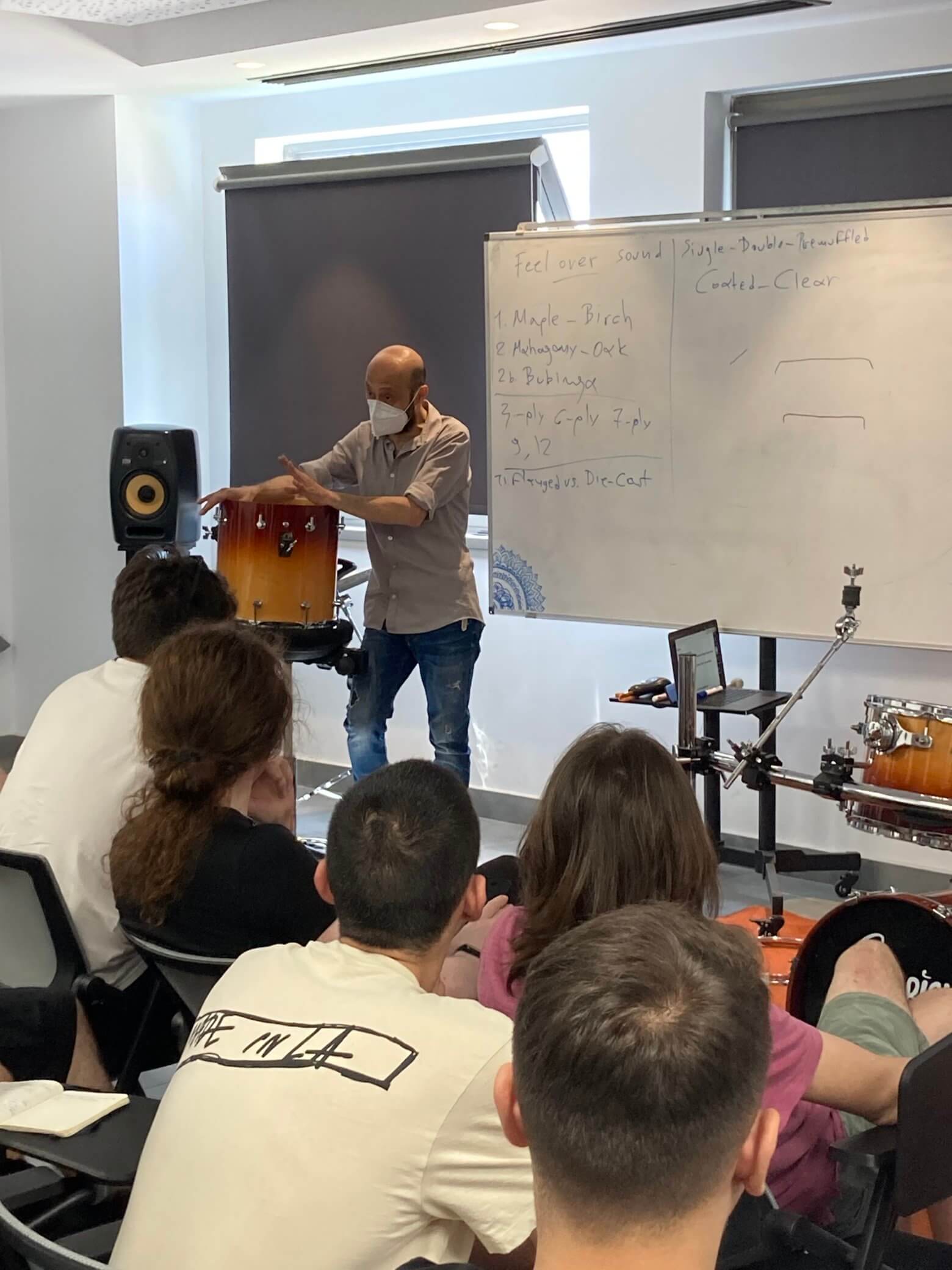drums tuning σεμινάριο