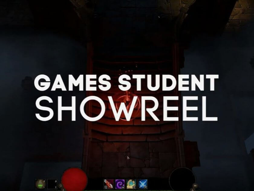 games progamming student showreel