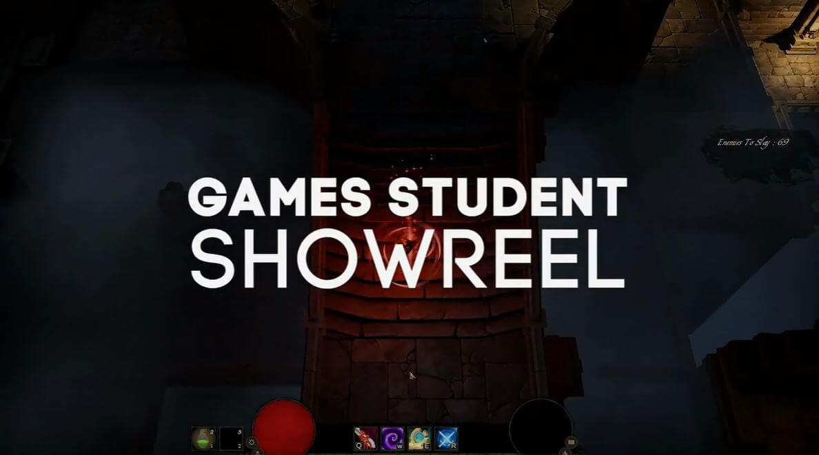 games progamming student showreel