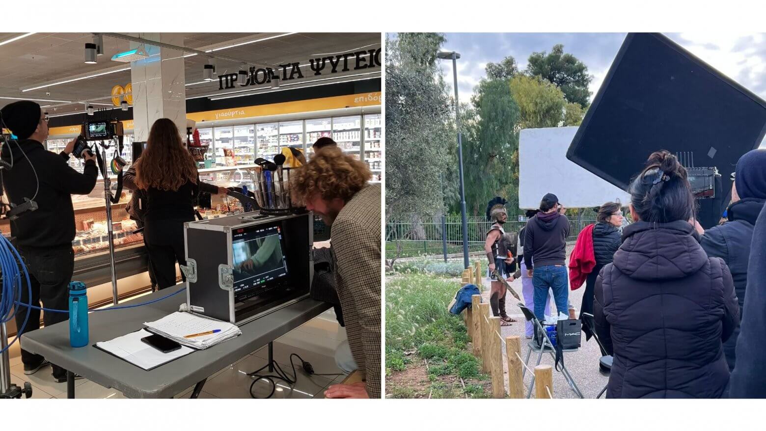 γυρίσματα ταινίας του Κώστα Ταγκαλάκη