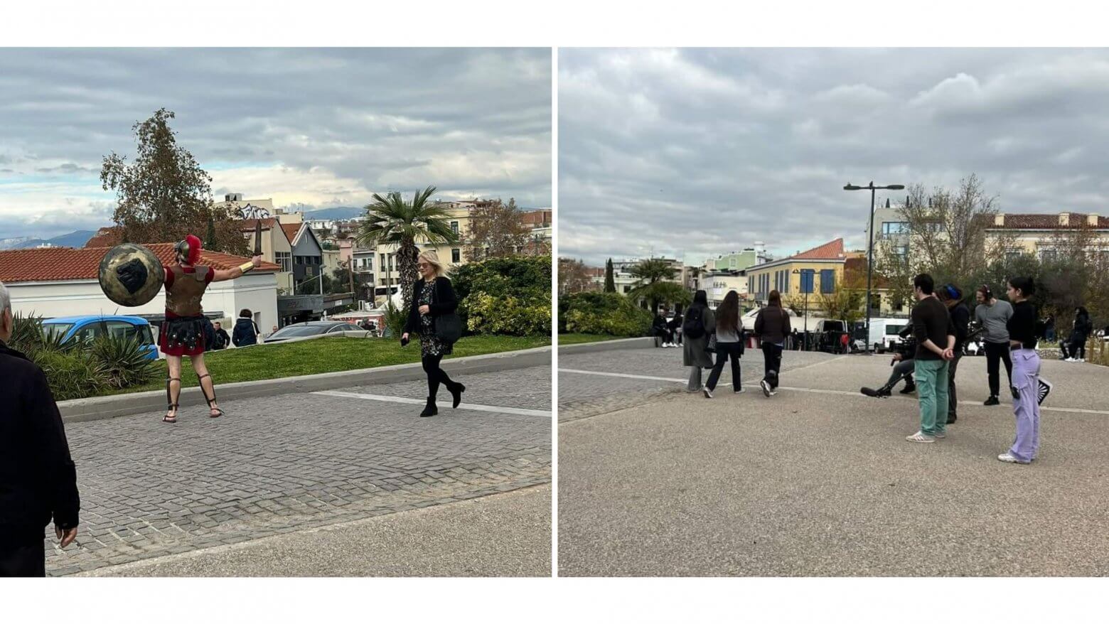 γυρίσματα ταινίας του Κώστα Ταγκαλάκη