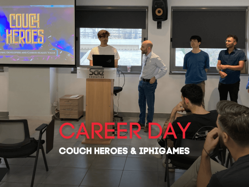 Couch Heroes & Iphigames Career Day