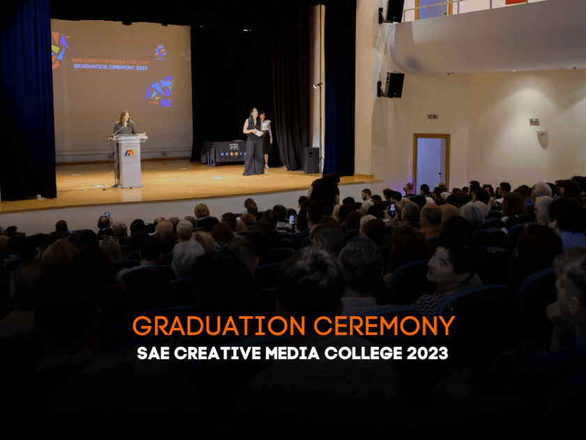 SAE CREATIVE MEDIA COLLEGE 2023 GRADUATION CEREMONY