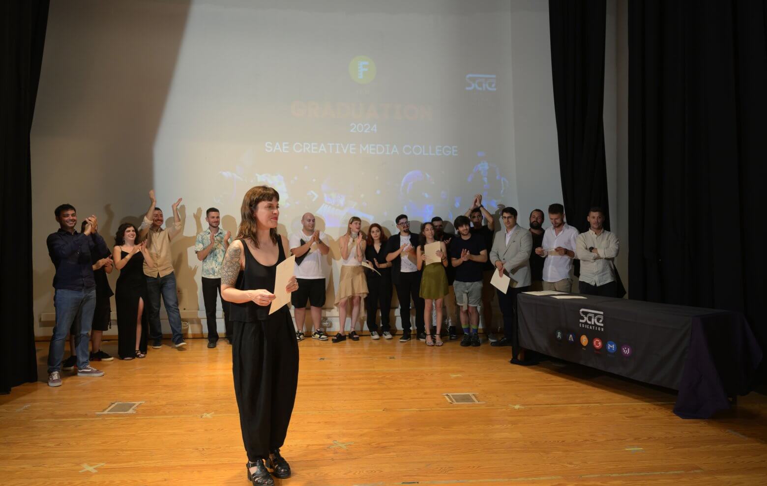 SAE CREATIVE MEDIA COLLEGE 2024 GRADUATION CEREMONY_511