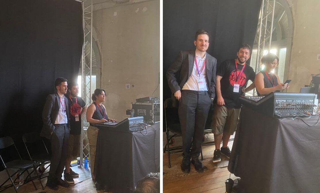 Athens Music Week SAE Athens Audio σπουδαστές μας εθελοντές στο AMW