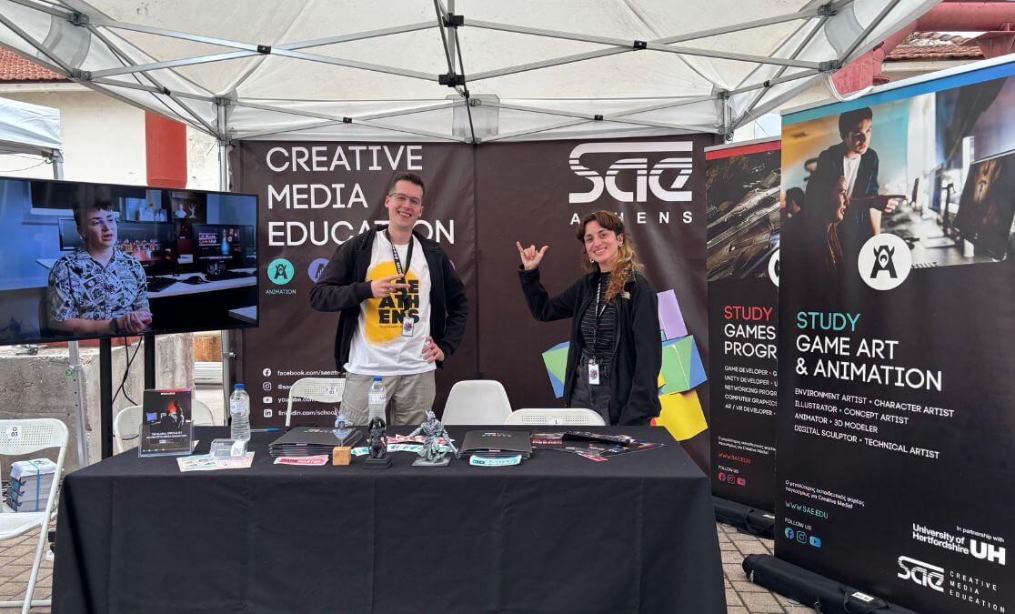SAE Athens team στο Comicdom Con 2025