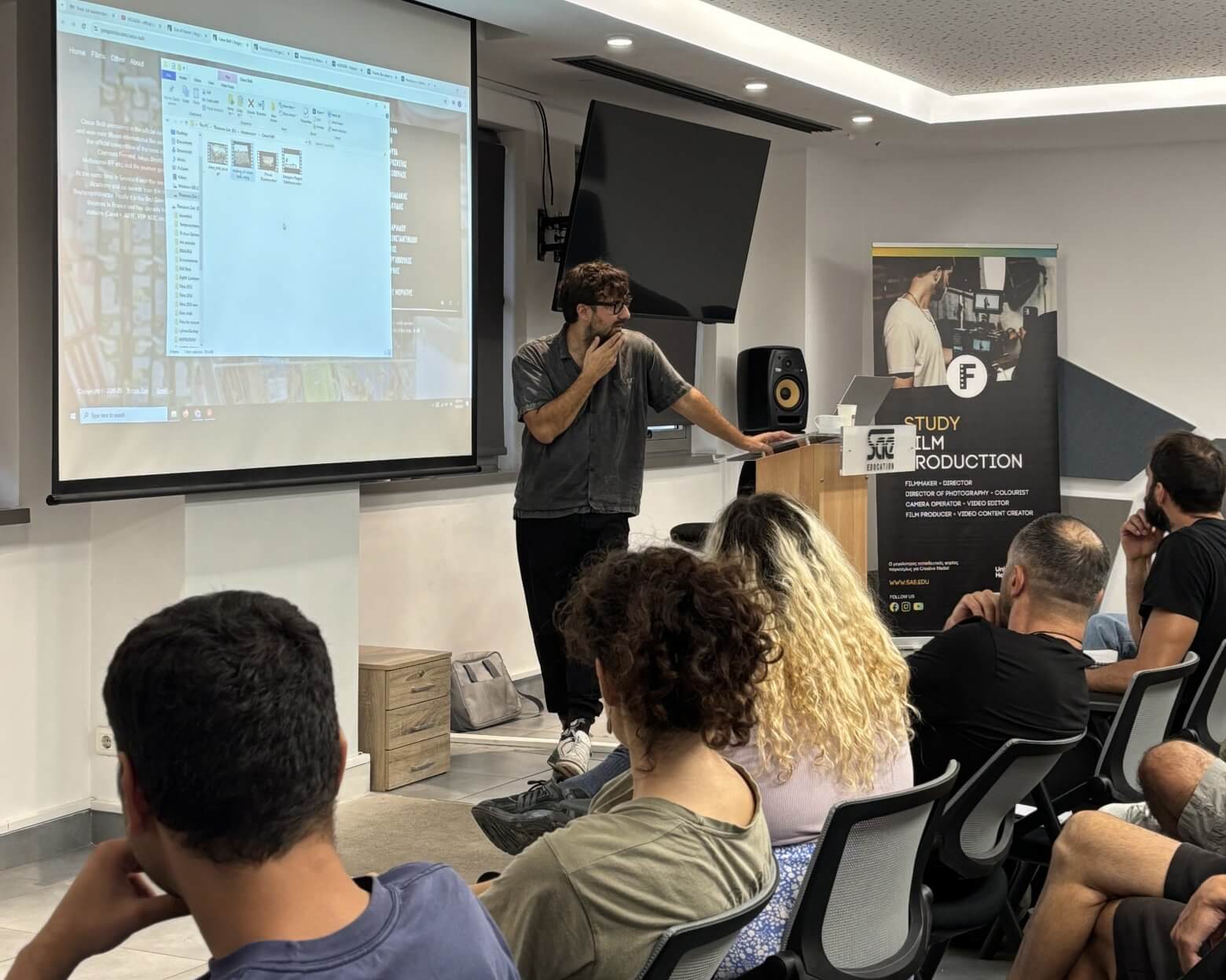 Masterclass του Σκηνοθέτη Γιώργου Ζώη