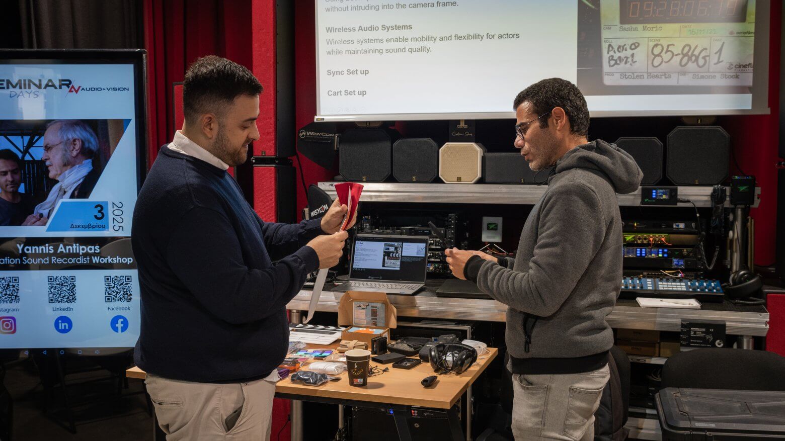 SAE Athens Location Sound Recording @ Audio & Vision