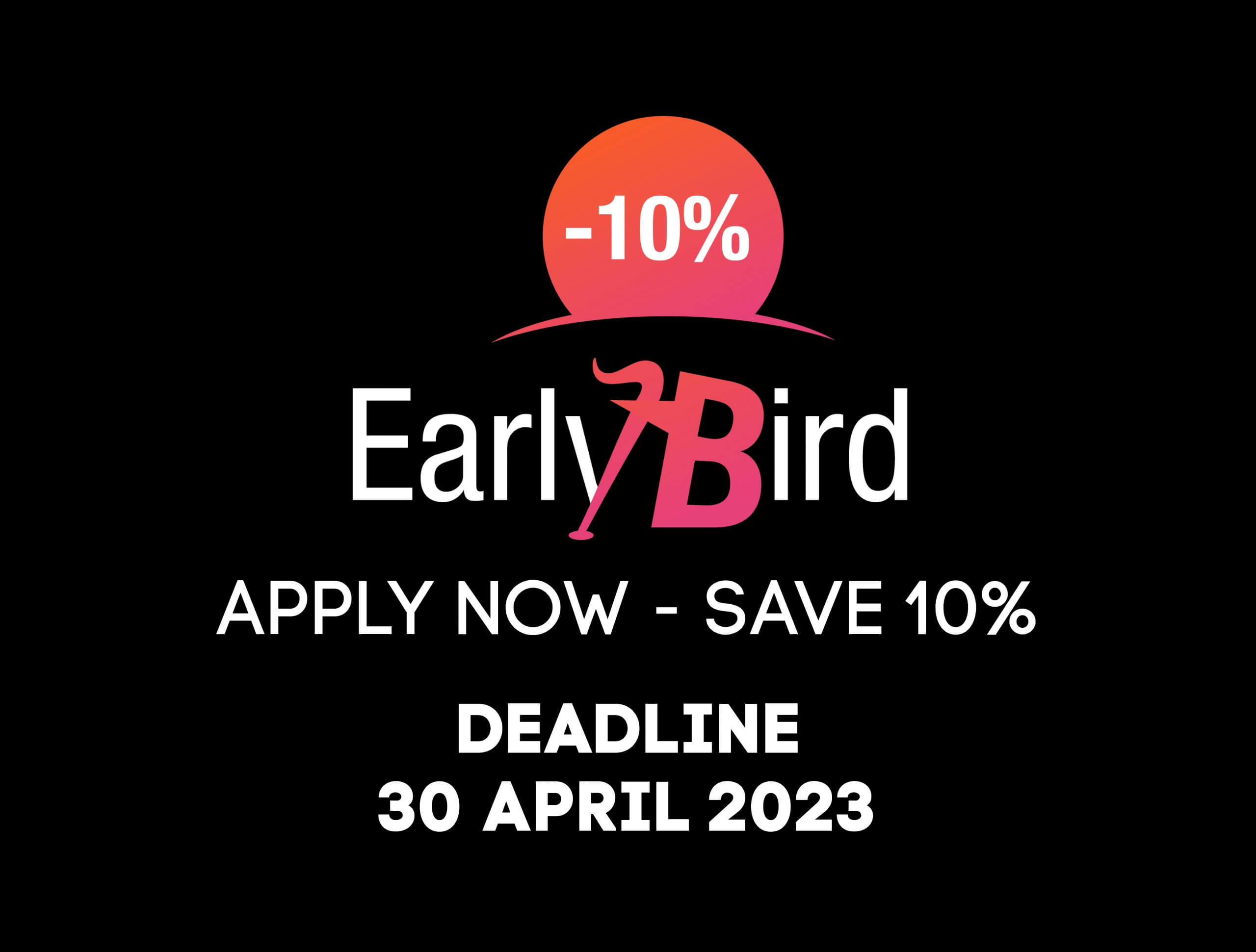 Early Bird 2023 - popup
